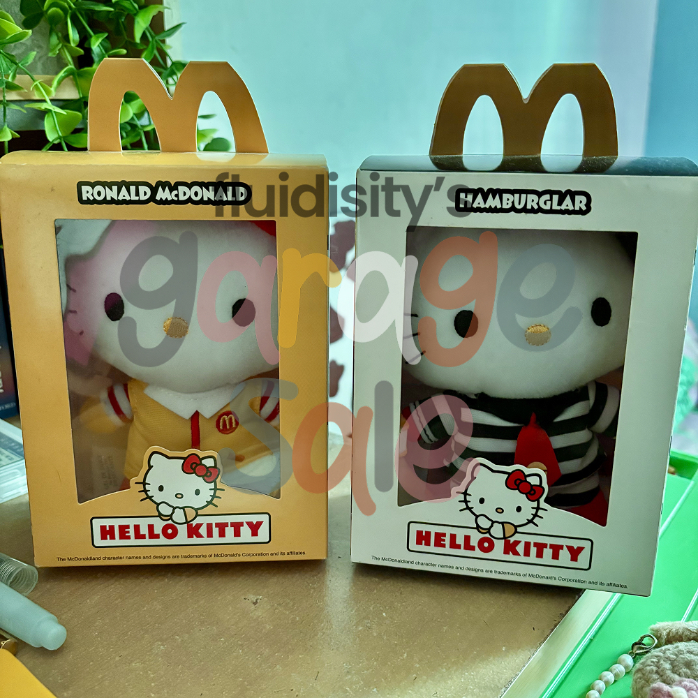 Boneka Hello Kitty x McDonald