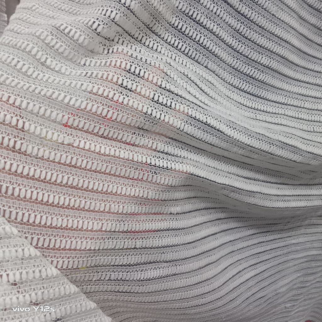 Kain Brokat Rajut Stretch / Harga / 0.5m / Kain Brokat Rajut Stretch Meteran / Bahan Brokat Rajut St