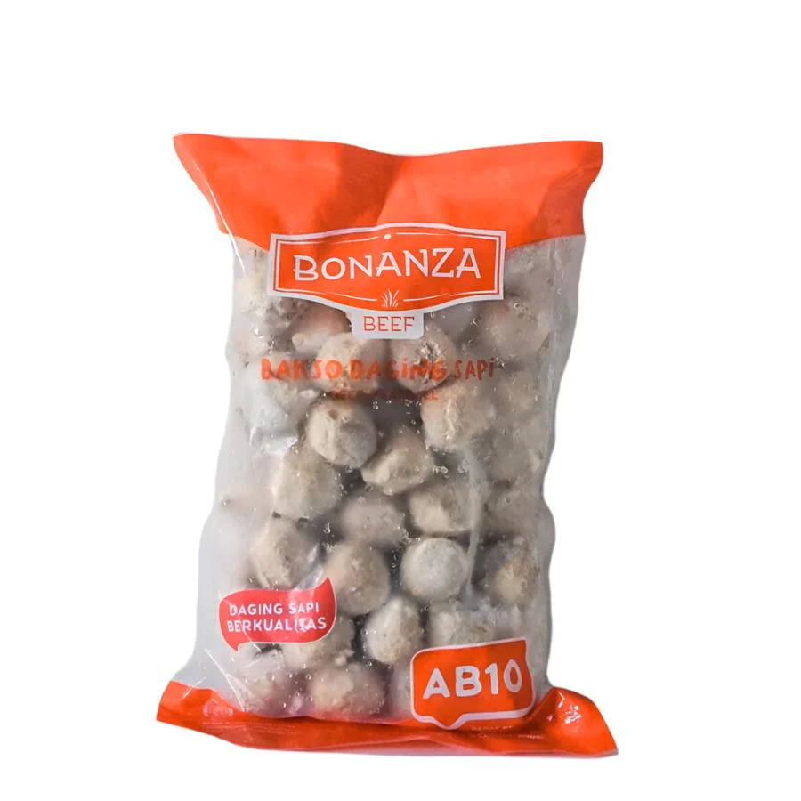 Bonanza Bakso Sapi AB 10 & AB 15 250GR & 500GR