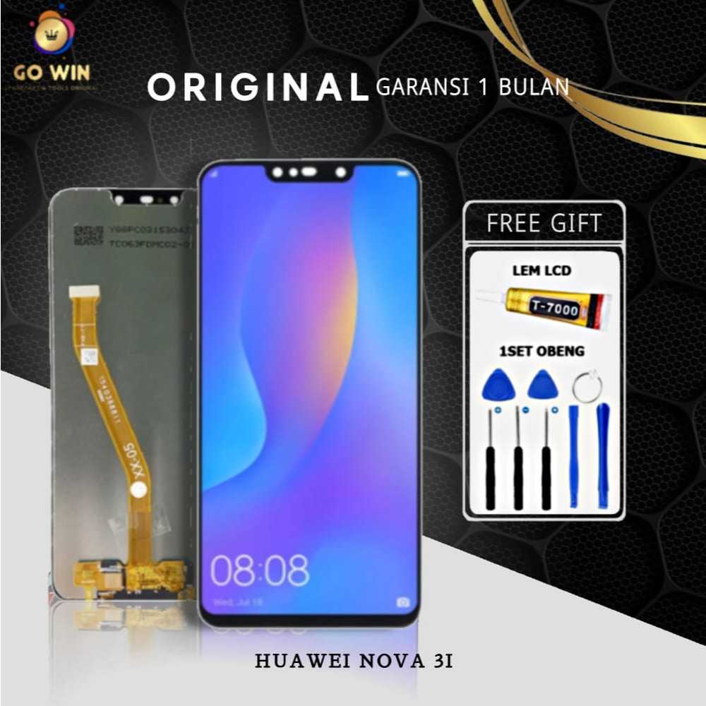 [ORIGINAL] LCD HUAWE1 NOVA 3I FULLSET TOUCHSCREEN