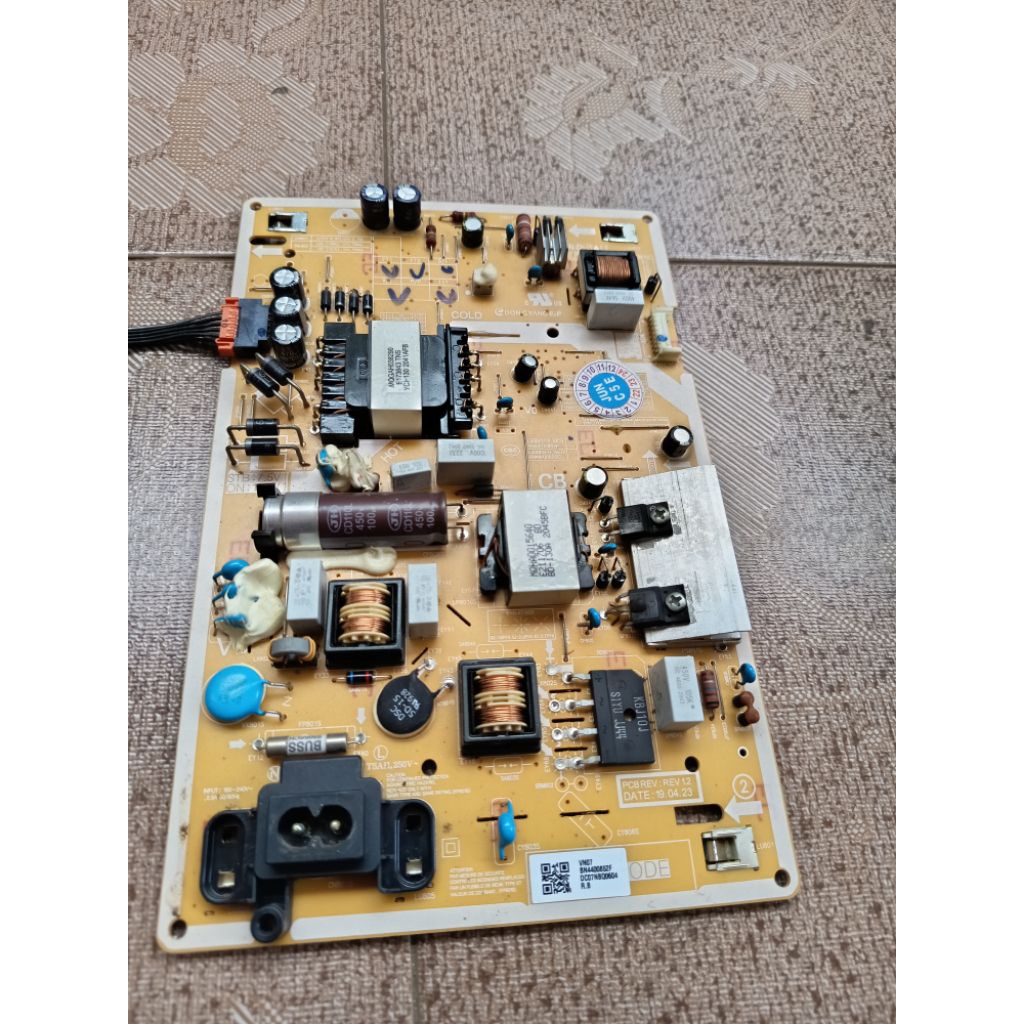 psu tv Samsung 43T6500 dari tv rusak panel jual eceran kondisi masih mulu