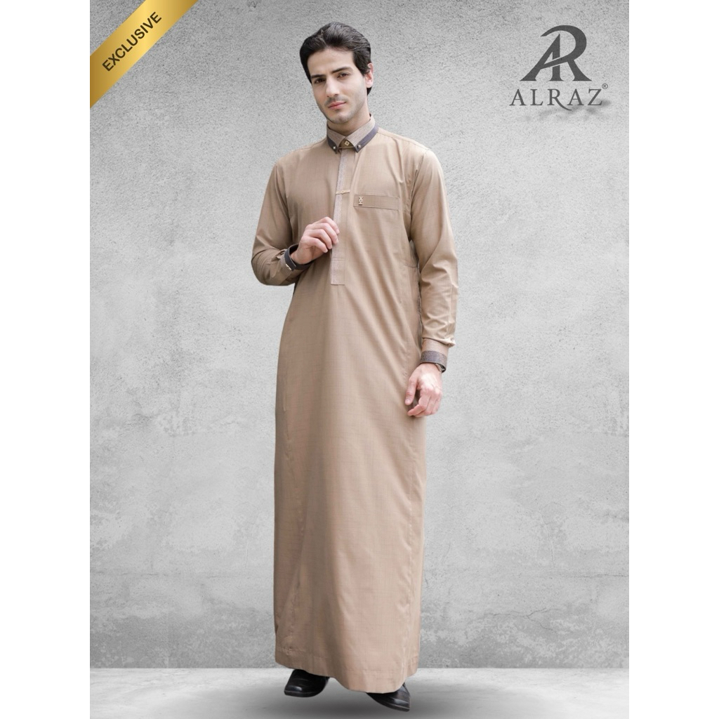 ALRAZ Thobe Exclusive Mateen 1078 (Free Box)