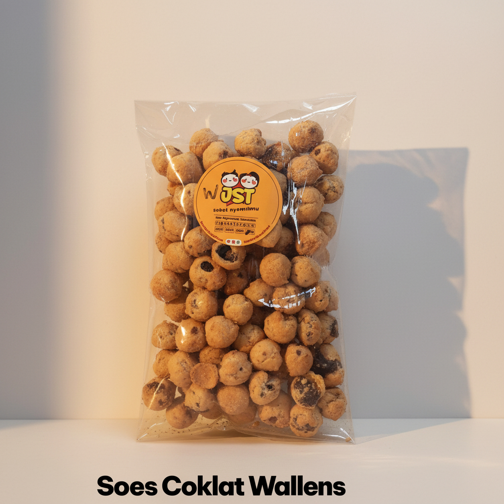 [250gr] Nissin Walens Wallens Choco Soes Kiloan Jember Snack Time