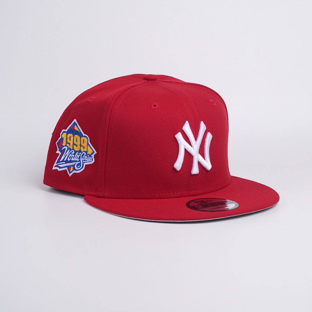 topi new era original new york yankees world series 1999 red classic