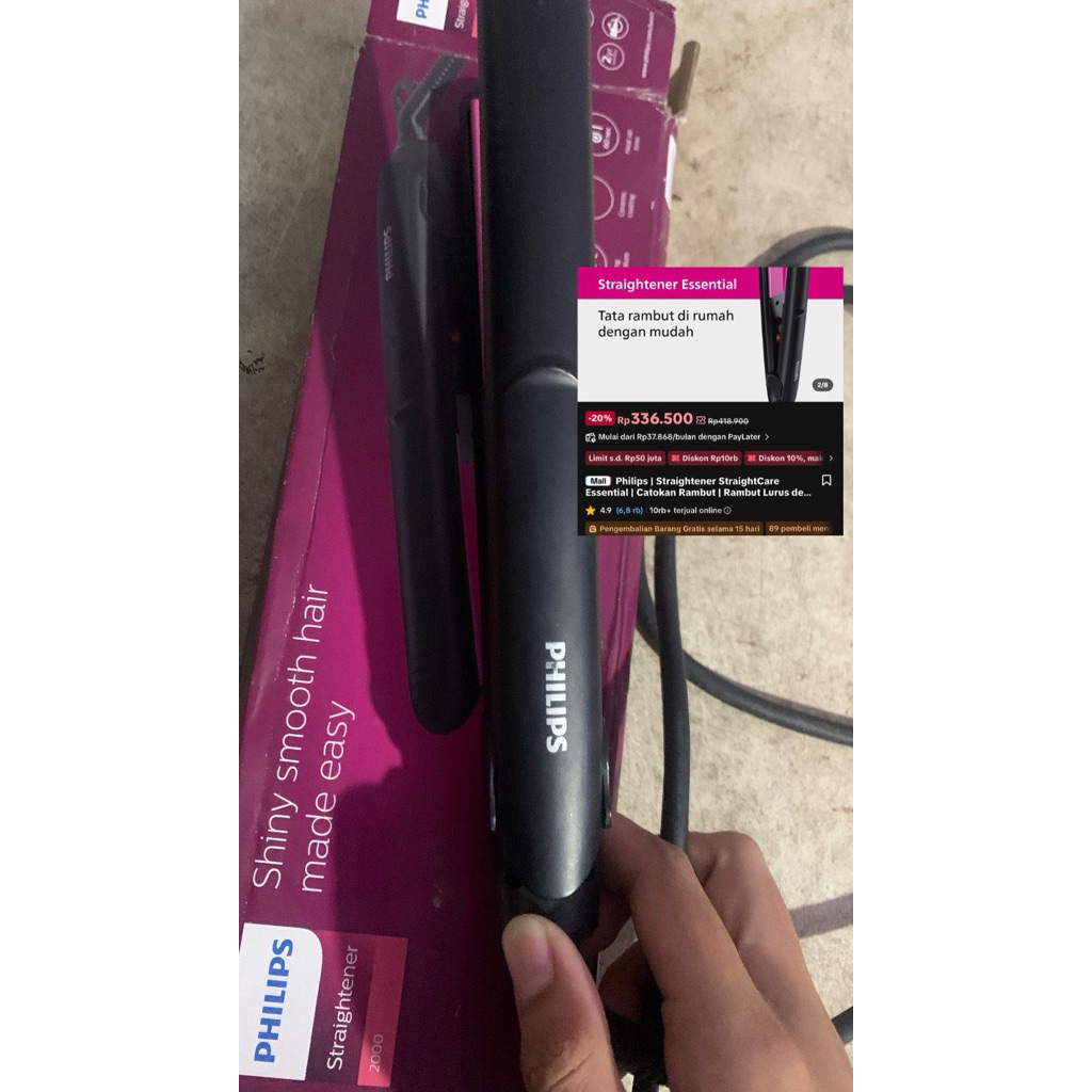 CATOKAN RAMBUT PHILIPS