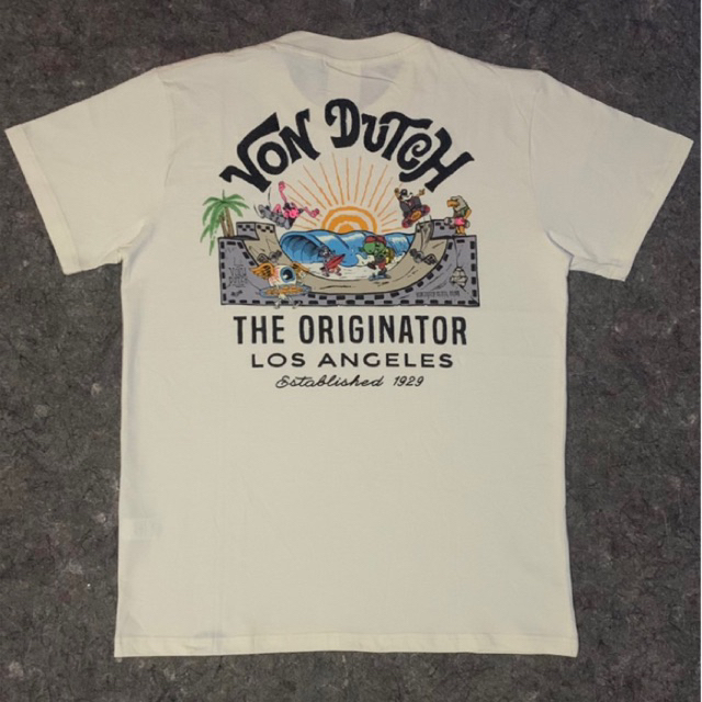 Tshirt Von Dutch Broken White