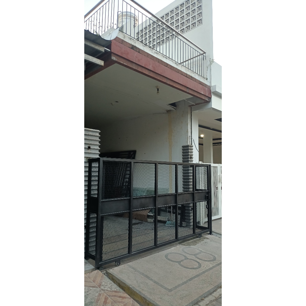 Pagar Industrial Expanded Plat Minimalis Sidoarjo