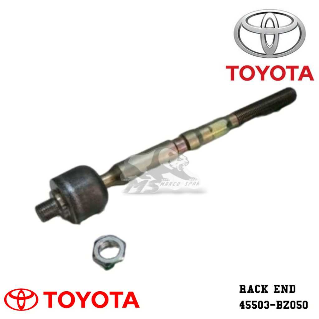 Rack end long tie rod end rush terios