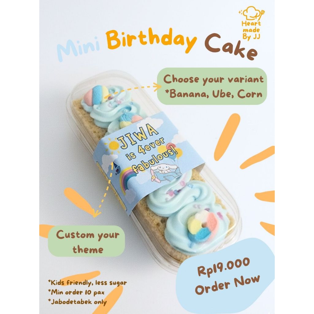 Birthday Hampers | Mini Birthday Cake