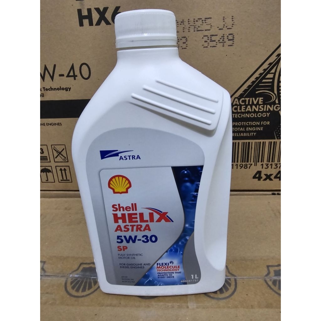 SHELL HELIX ASTRA 5W-30 ( 1L ) ORIGINAL ENGINE OIL OLI MOBIL