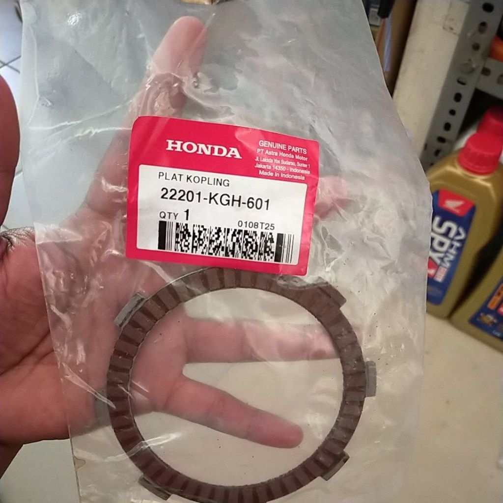 22201-KGH-601 HGP AHM 100% KAMPAS KOPLING PLAT KOPLING CB150 R CBR 150 CS1 SONIC AHM ASLI HARGA 1PCS