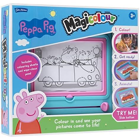 John Adams | Peppa Pig Magicolour: Colour in and See Your Pictures Come to Life | Arts