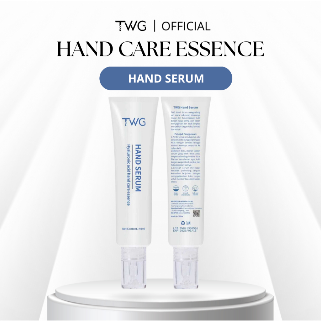 TWG - serum tangan hyaluronic acid serum tangan keriput dan kasar pemutih tangan perawatan tangan