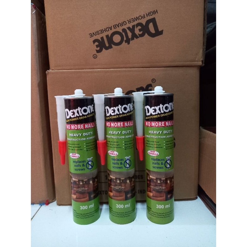 LEM DEXTONE Untuk Kaca Kayu Alum Keramik Batu Metal 300ml