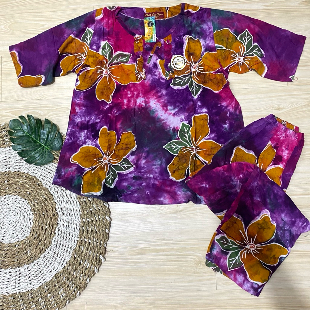 (DWS 14) CP Batik Copar Dws Tgn 3/4