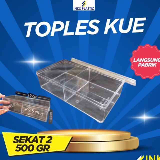 TOPLES KUE SEKAT 2 500 GRAM TOPLES KUE KERING COOKIES