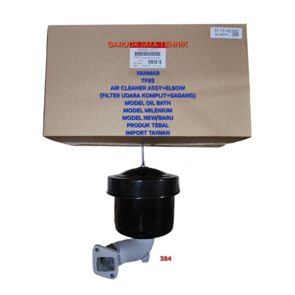 Filter udara saringan hawa komplit yanmar tf85 model oil bath milenium model baru. Import taiwan asl