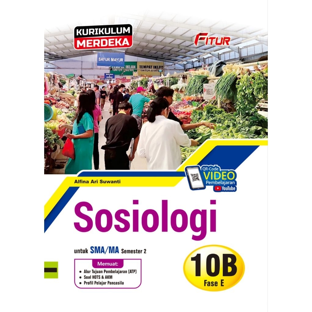 LKS (Fitur) Sosiologi untuk SMA/MA kelas 10-12 Fase A-B