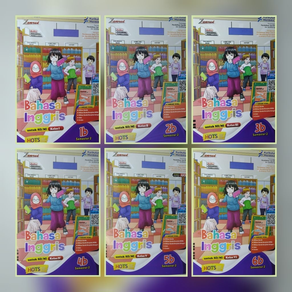 LKS SD BAHASA INGGRIS KELAS 1 2 3 4 5 6 SEMESTER 2 KURIKULUM MERDEKA