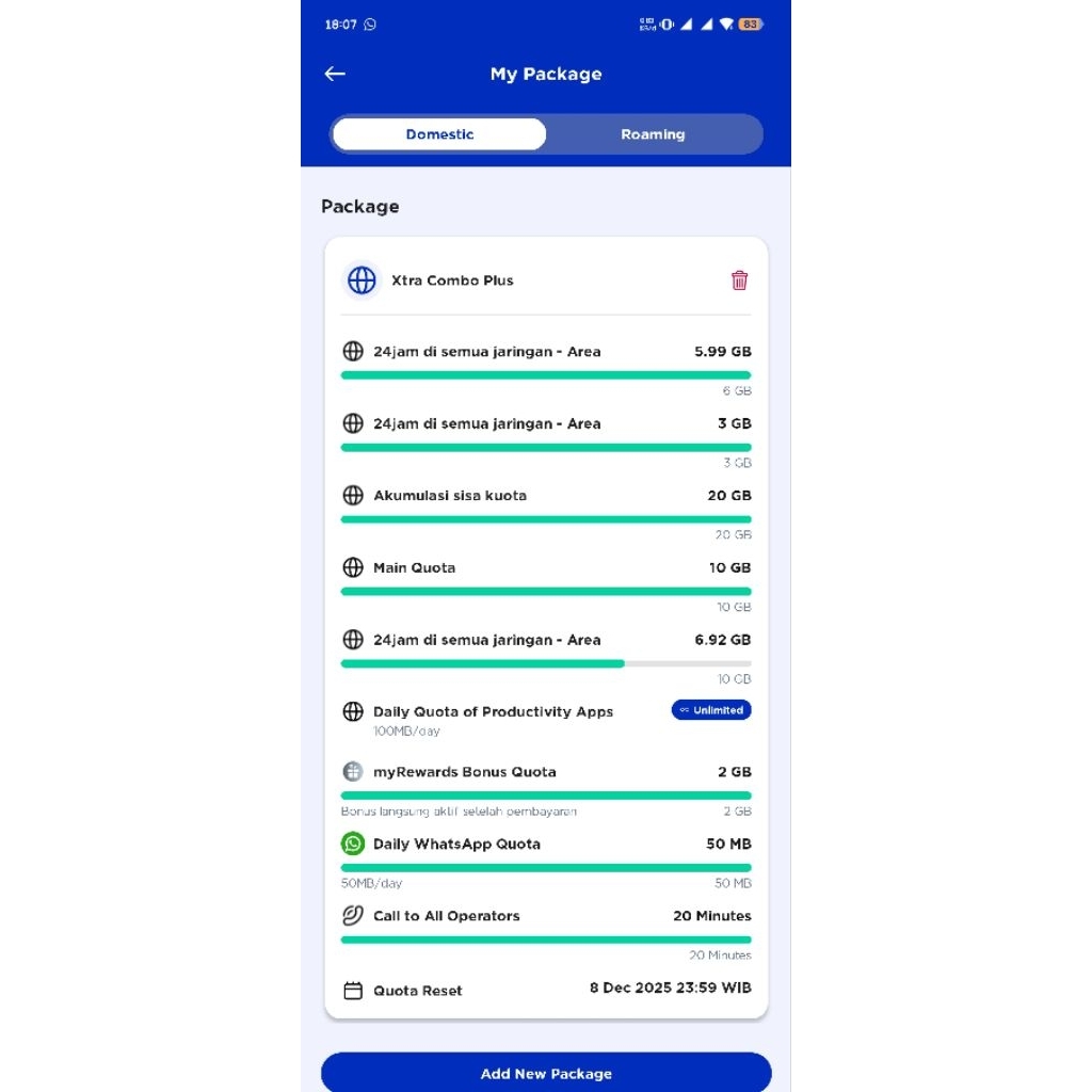 KARTU XL XCP OLD(unli)