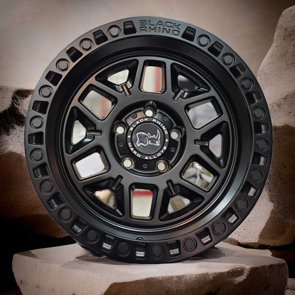 Velg Black Rhino Kelso Matte Black Ring 17 – PCD 5×127 | Premium Off-Road Fitment for Jeep Wrangler