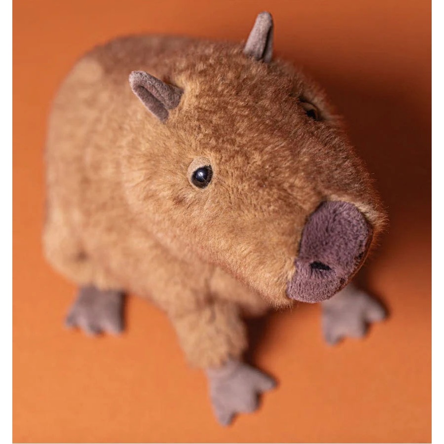 Clyde Capybara Jellycat Plush Rare Original Gift Soft Cute Plush Animal Jellycat Boneka Kapibara Luc
