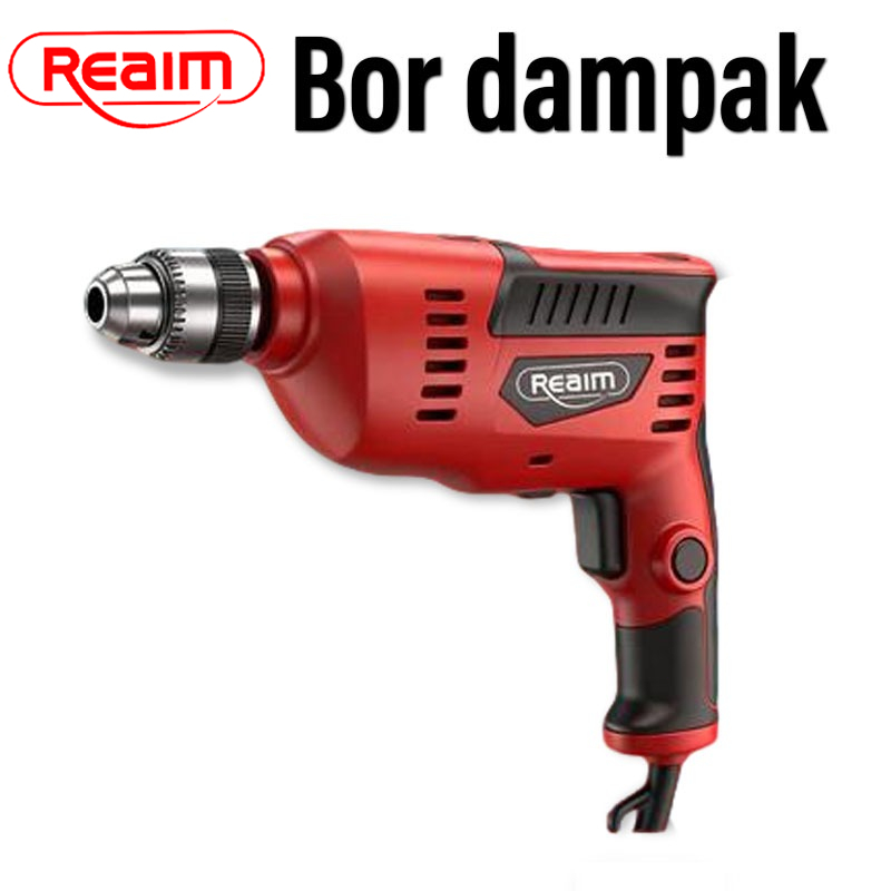 Reaim Bor Impact Bor Modern 13mm Bolak BalikBor Listrik Alat Bor Bor Beton Mesin Bor Listrik