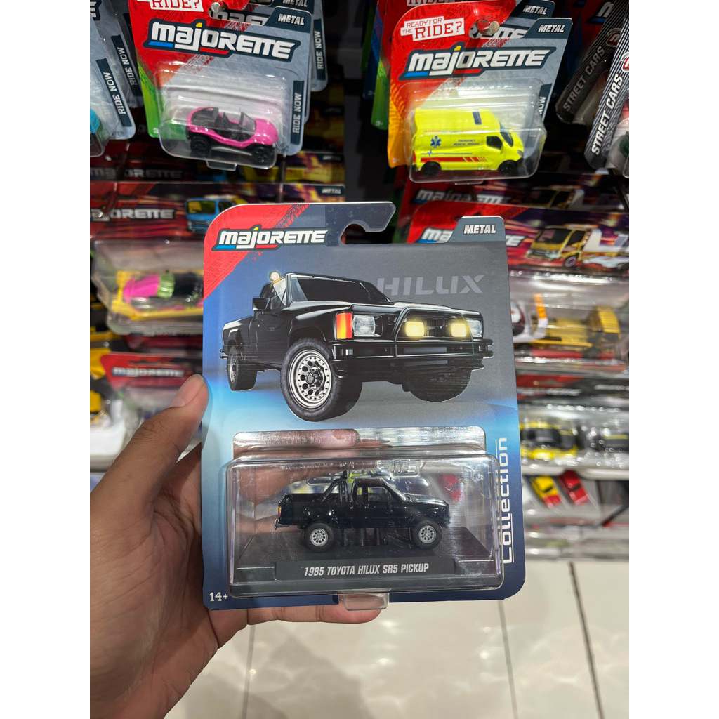 Majorette Colection Toyota Hilux SR5 Pickup black