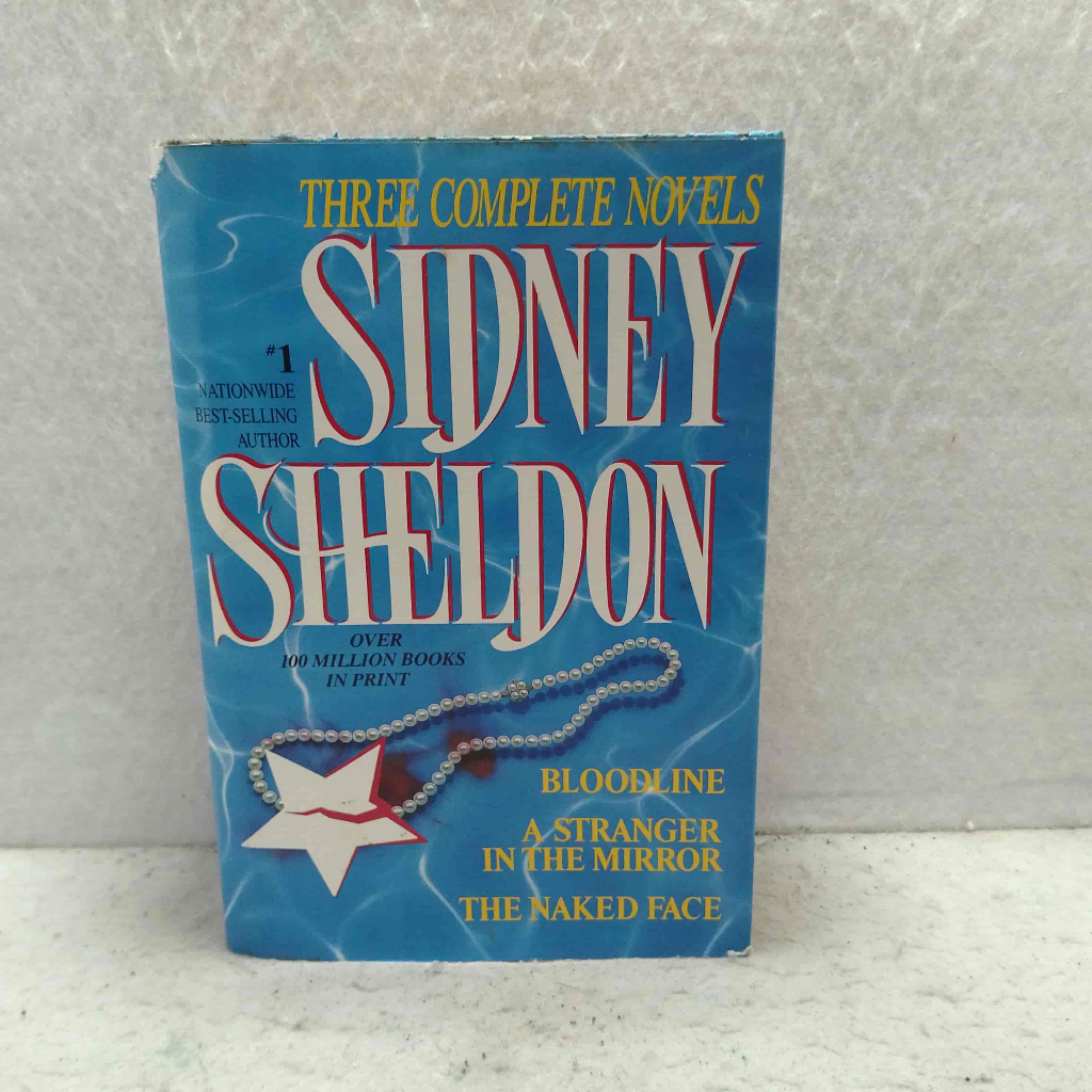 Book Novel Import - Sidney Sheldon - Three Complete Novels - Bloodline - A Stranger in the Mirror - 