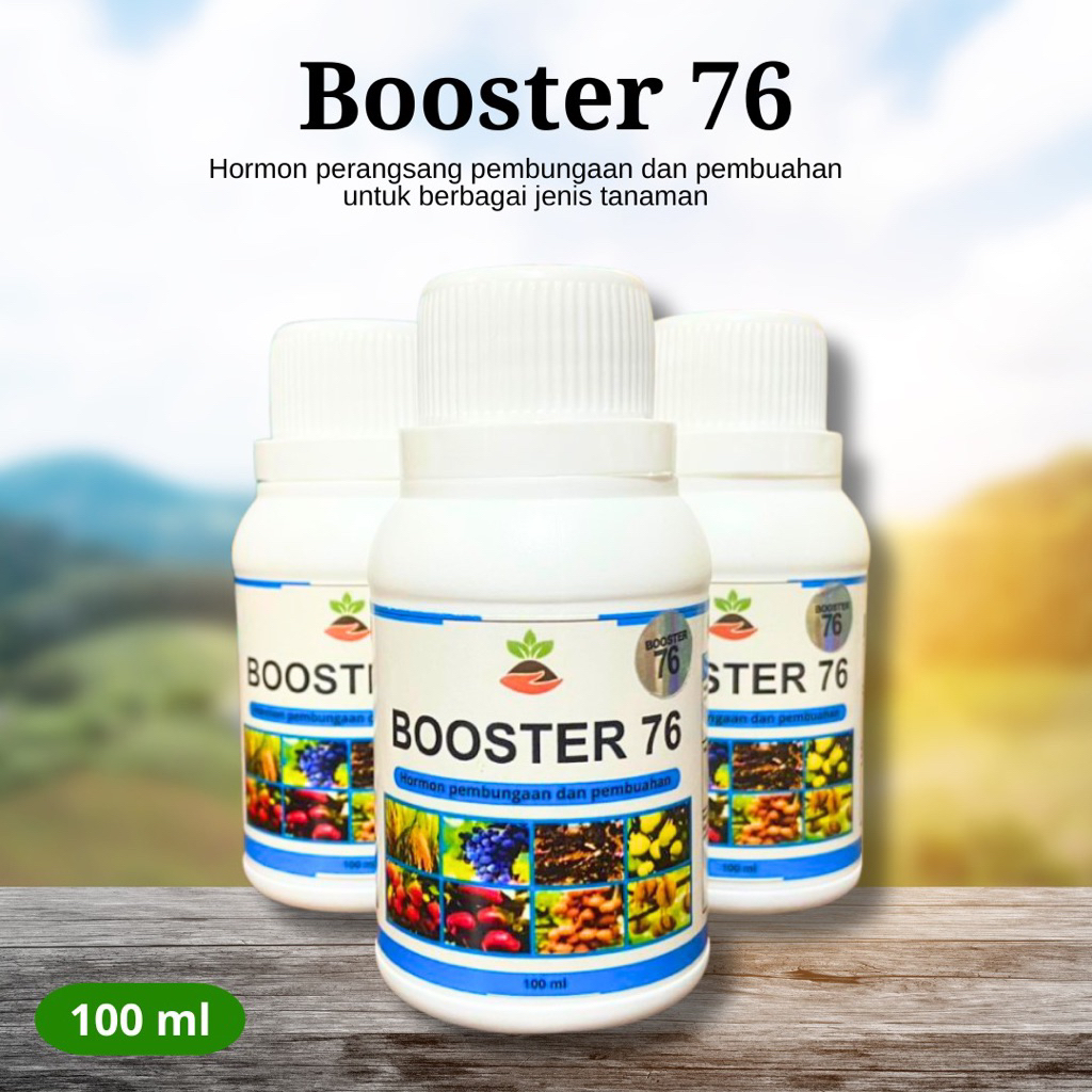 Booster 76 Kemasan 100ml-Booster 76 Hormon Pembungaan dan Pembuahan-Booster 76 Hormon Pembungaan dan