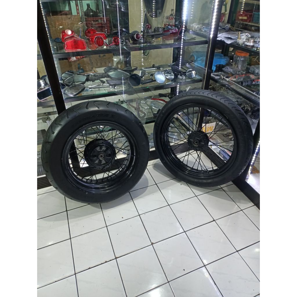 Roda Ban Motor Custom Bobber Pnp Benelli Scorpio Byson Pe