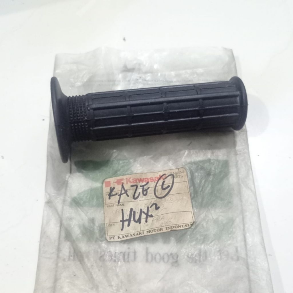HANDGRIP HAND GRIP HANDFAT BAGIAN KIRI KAWASAKI KAZE KAZE R OLD KE125 BINTER MERCY MERZY ORIGINAL