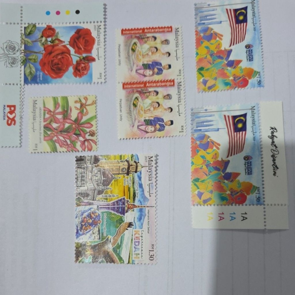 perangko prangko malaysia RM 1.50 ringgit