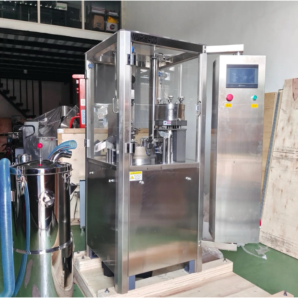 Automatic Capsule Filling Machine NJP 400 | Mesin Pengisi Kapsul Otomatis | Capsule Filler Industri