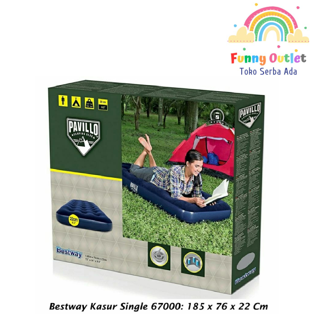 Funny Outlet - Kasur Angin Bestway / Matras Angin Bestway / Kasur Tiup Bestway / Bestway 67000 Kasur