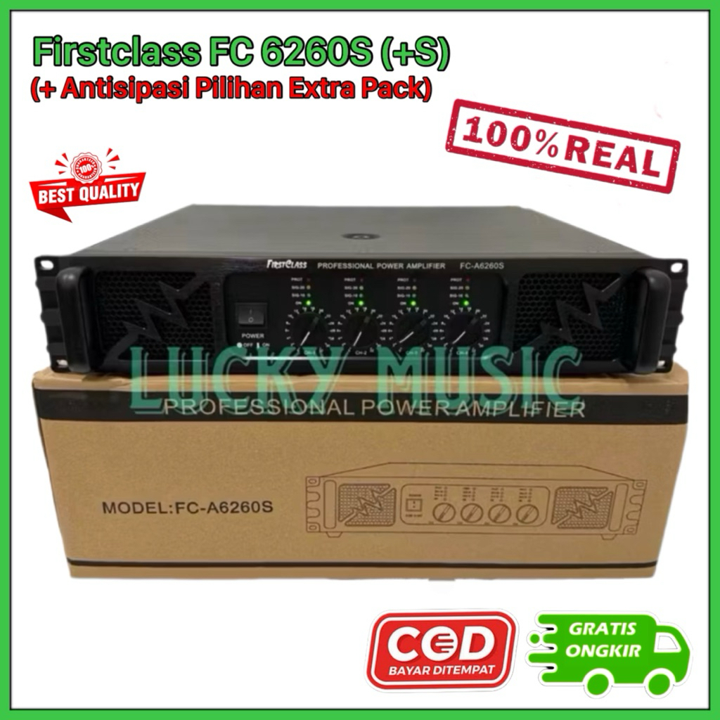 Amplifier fc 6260 s Power 1200 Watt X4 power fc 6260s fc a6260 fca 6260