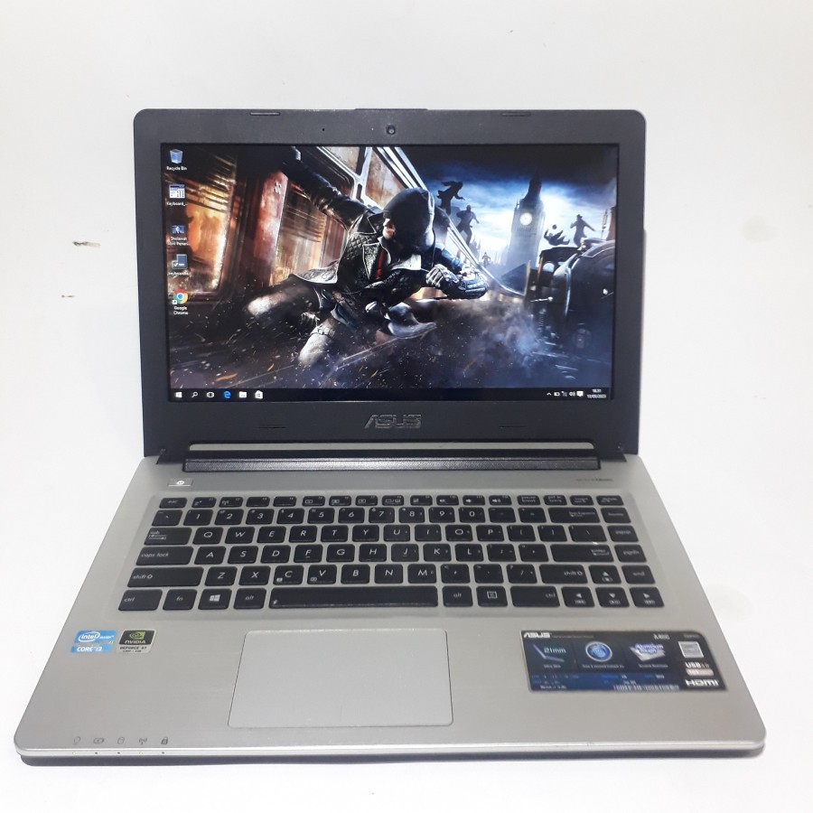 LAPTOP ASUS GAMING CORE I7 HARDISK SSD 512GB RAM 16GB DUAL VGA NVDIA GEFORCE 2GB