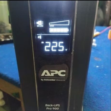 UPS APC Back - UPS Pro 900VA 540W 12V BR900MI + Battery Baru