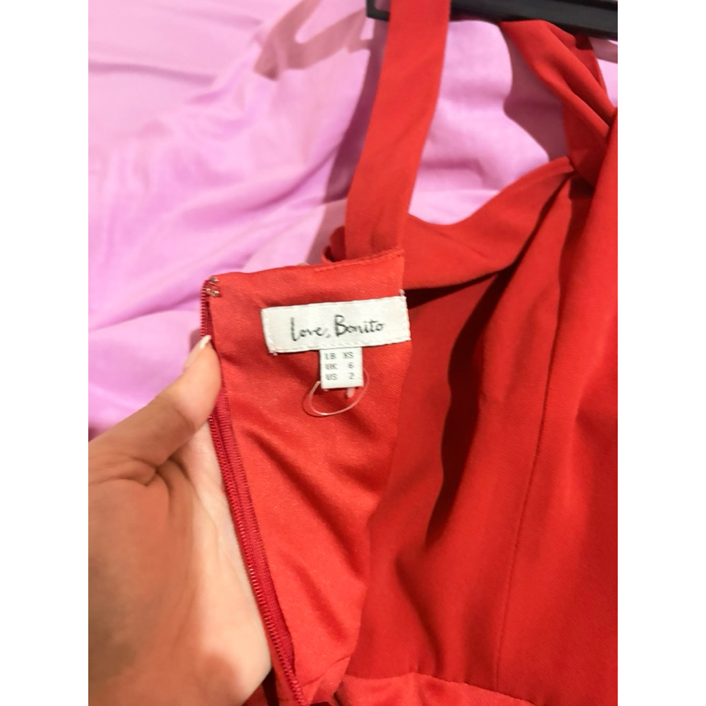 preloved dress love bonito