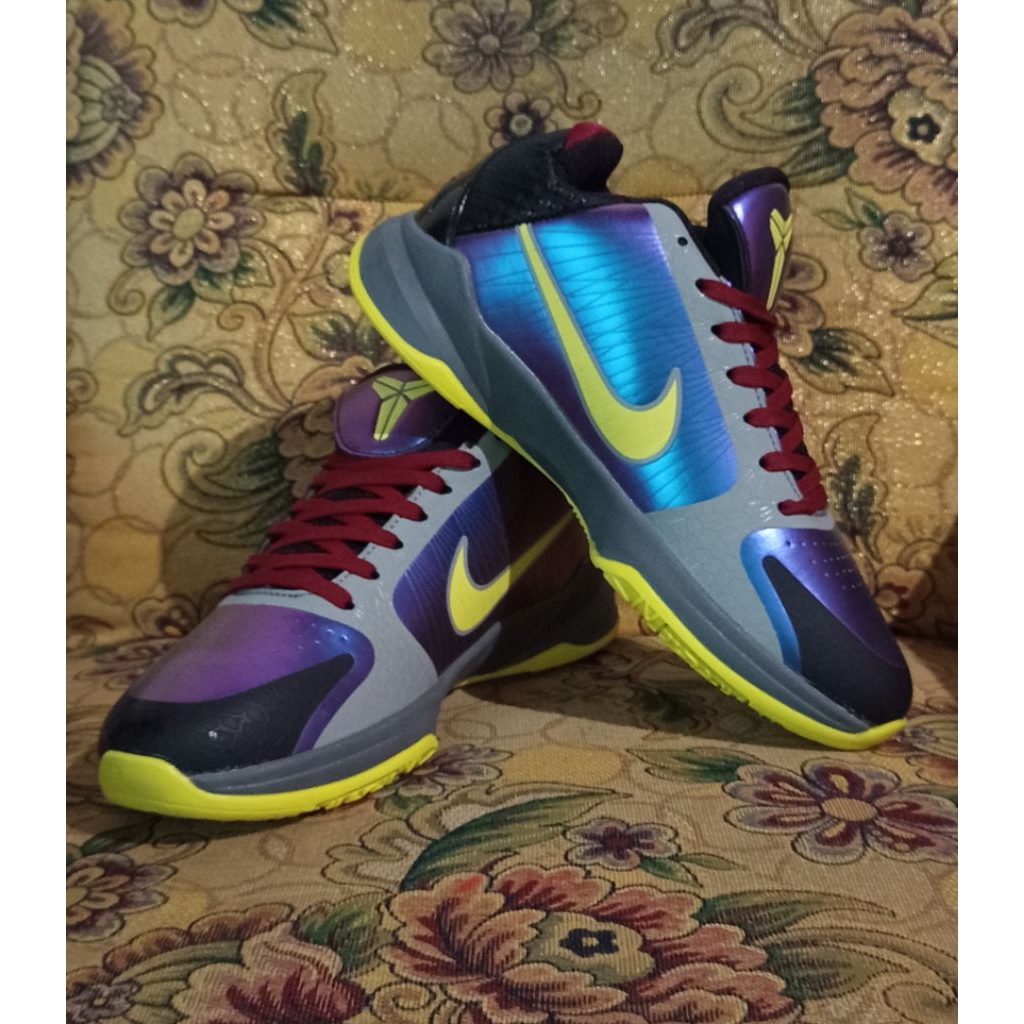 Sepatu basket Nike Zoom Kobe 5 Protro 'Chaos'. (Vintage 2016) Size 41 Insole 267, Mulus No. Minus 