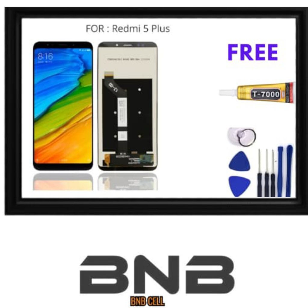 LCD XIAOMI REDMI 5 / LCD REDMI 5 PLUS TOUCHSCREEN FULLSET COMPLETE ORIGINAL