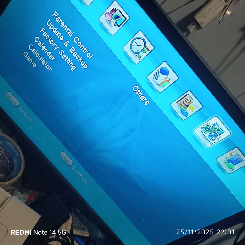 reciever tv Dvbt2 Pf209 uhf