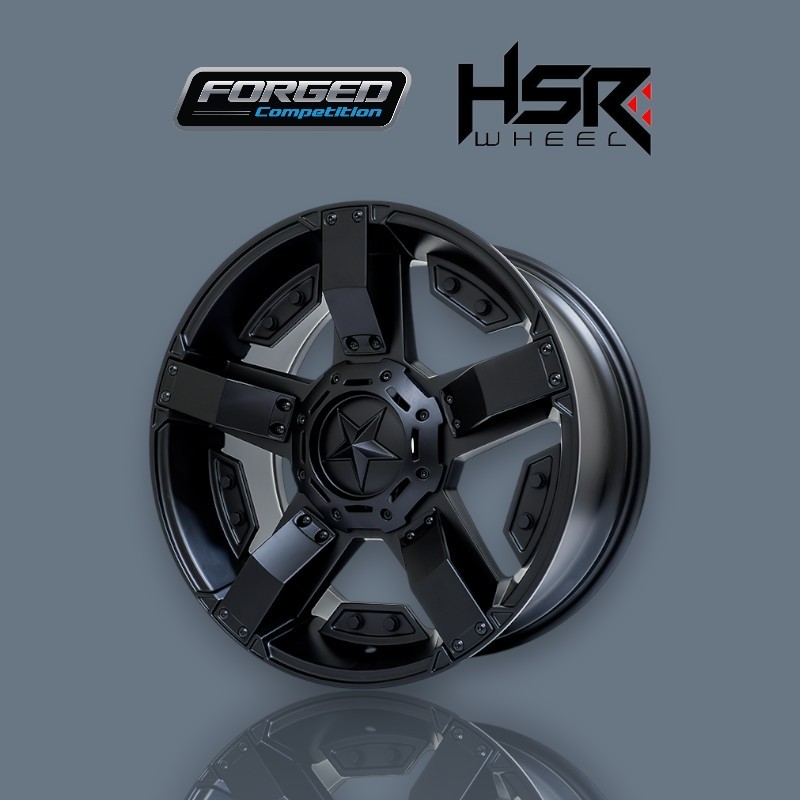VELG MOBIL OFFROAD R18 TYPE HSR RASTA PCD 5X100/114,3 LEBAR 9 ET20