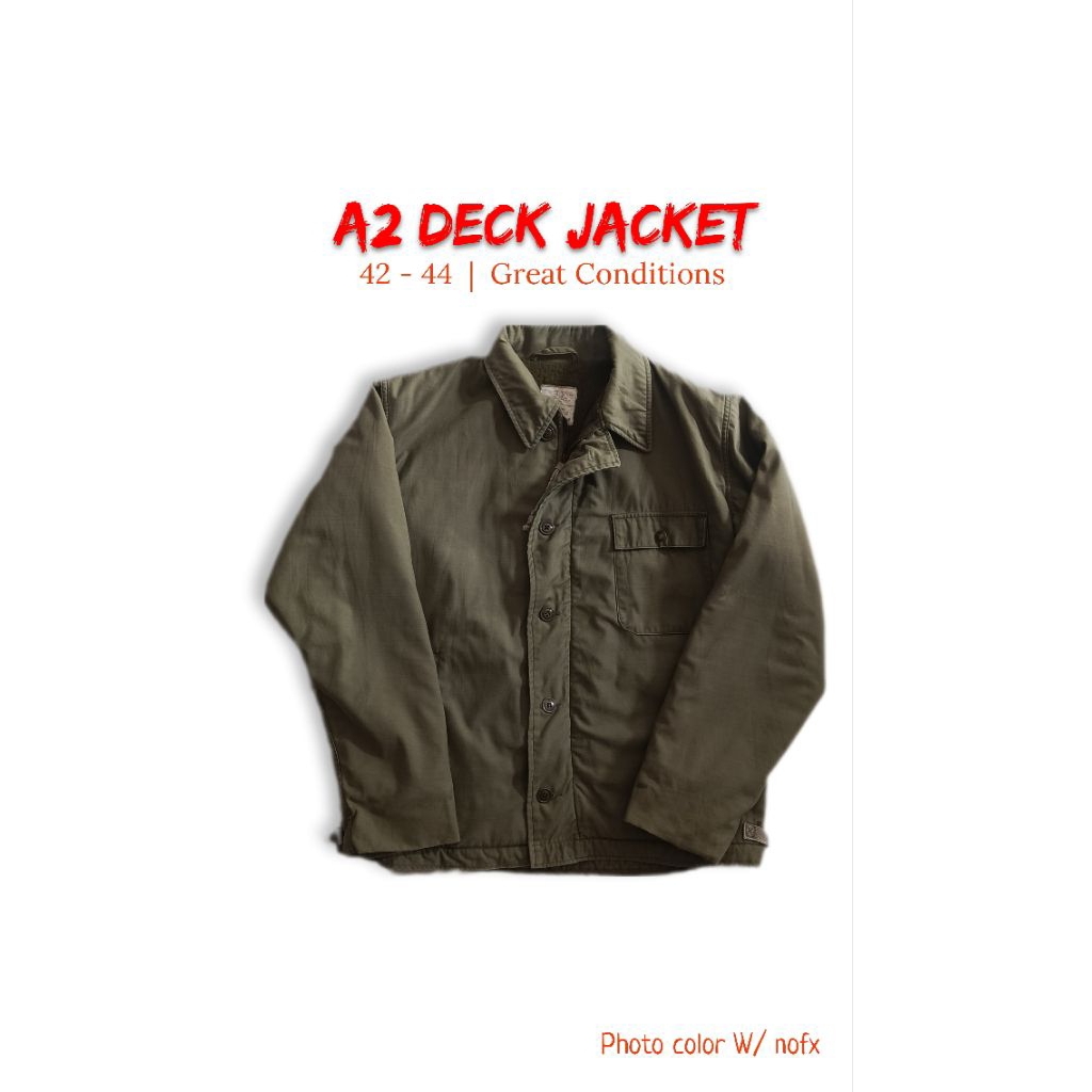 jaket A2 deck jacket