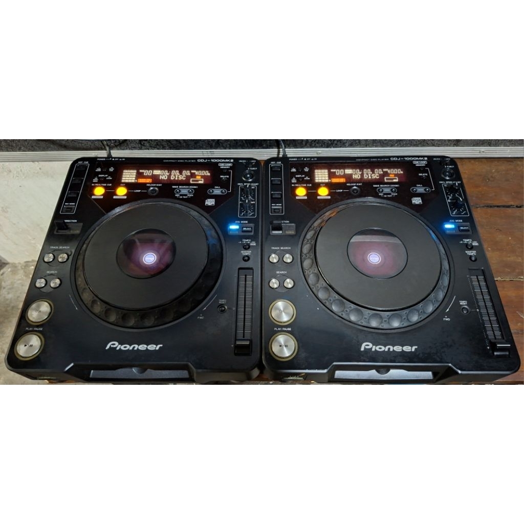 sepasang cdj pioneer 1000mk2