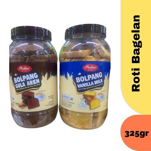 Probitas Bolpang Toples 325gr (Roti Bagelan)