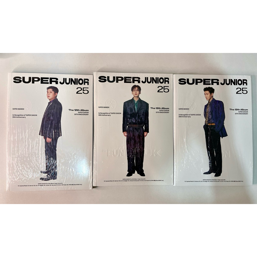 Super Junior 12th Album - SuperJunior25 (Photobook)
