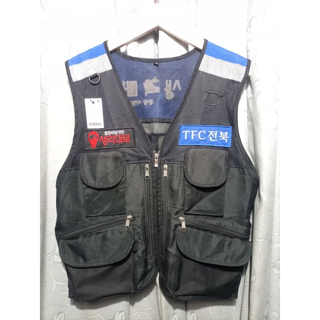Rompi Tactical Kanvas Mix Jaring_Vest Tactical Multipocket_RompibTouring_Size L-XL