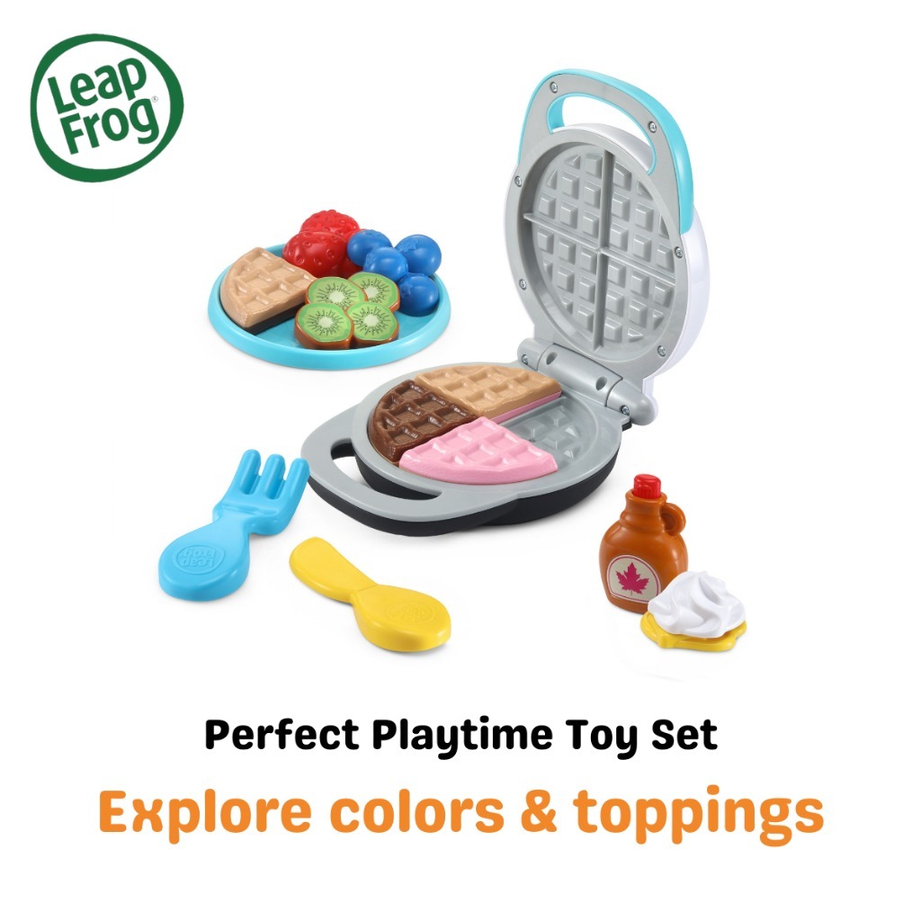 Promo Leapfrog Build-A-Waffle Learning Set - Waffle Maker Kitchen Playset