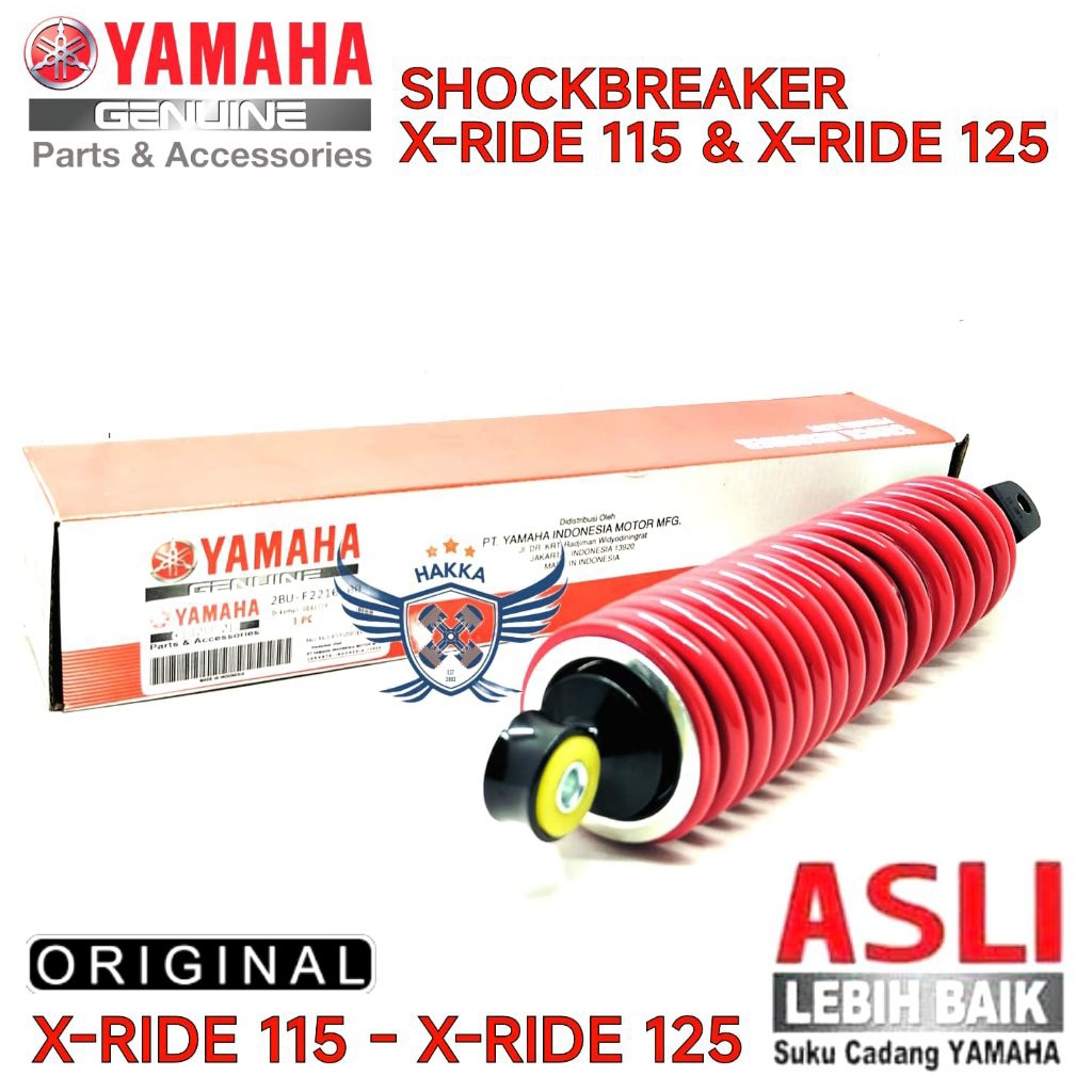 SHOCKBREAKER ASLI YAMAHA X-RIDE 115 MERAH, SHOCKBREAKER ASLI YAMAHA X-RIDE 125 MERAH